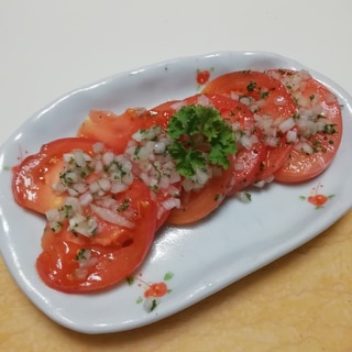 トマトオニオンのフレンチサラダ
